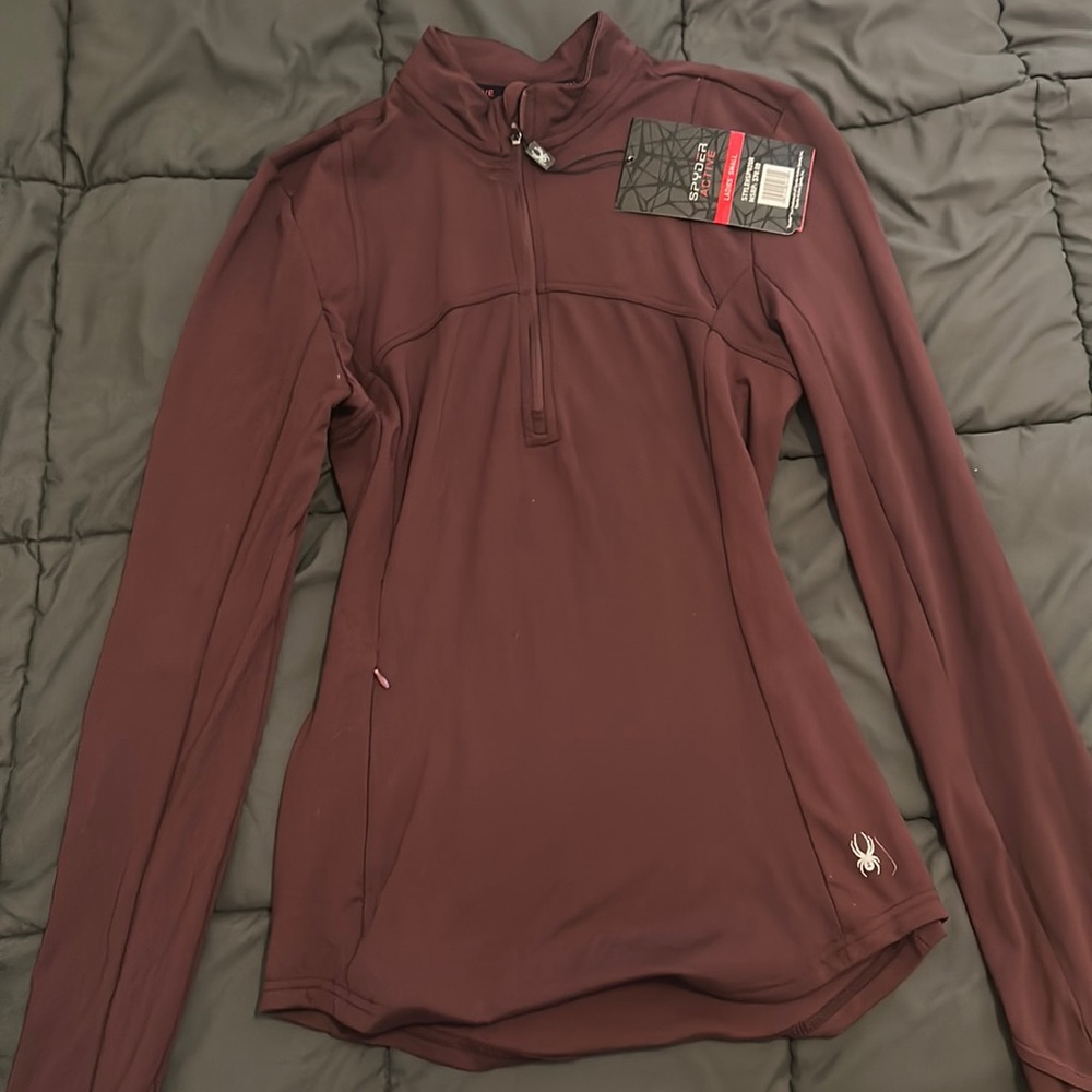 Spyder Active Half Zip Size Small NWT